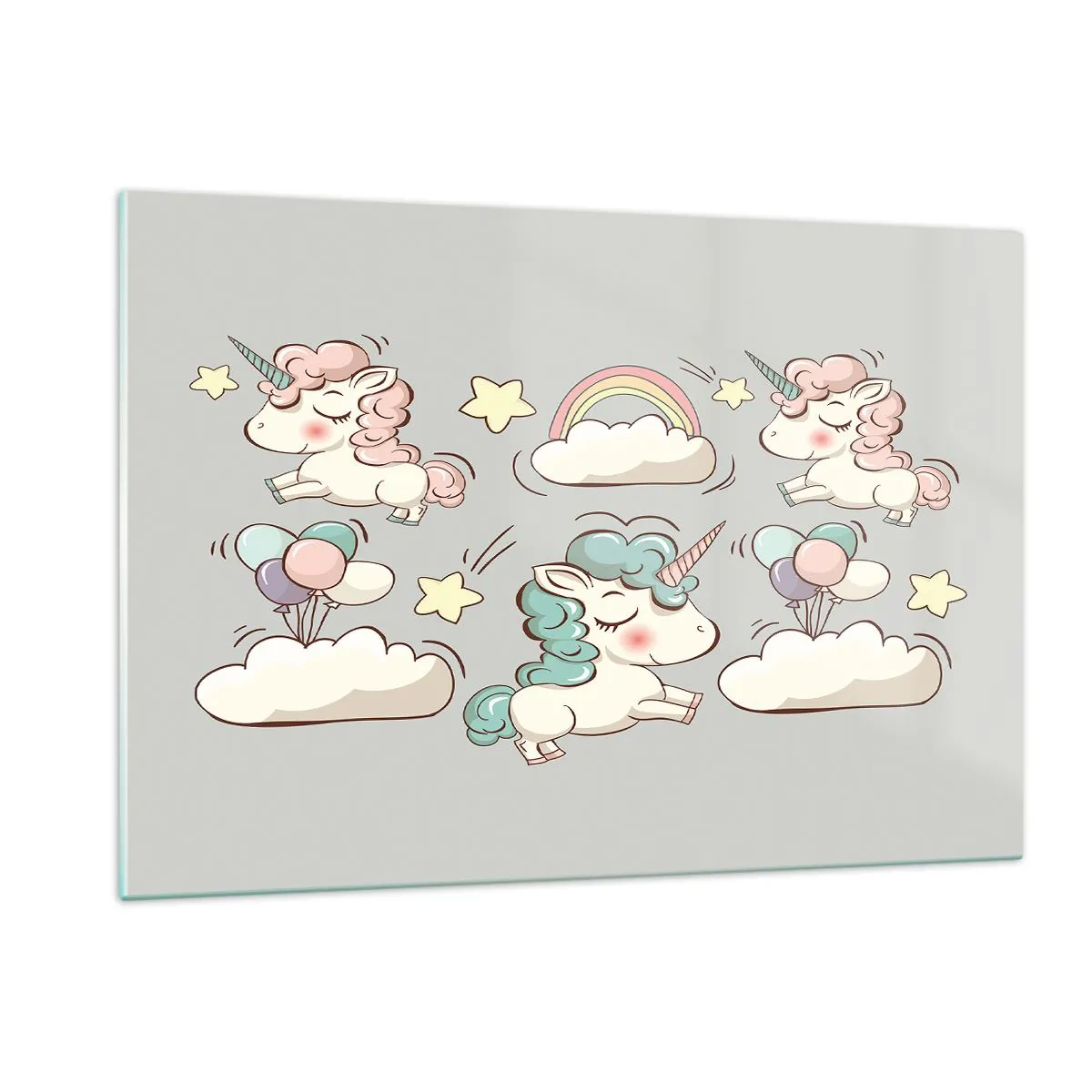 Glass picture - For Sure They Exist… - 120x80 cm