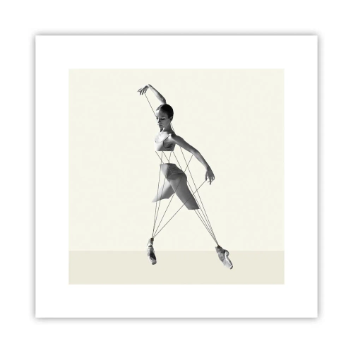 Poster - In the Theatre of the World - 30x30 cm