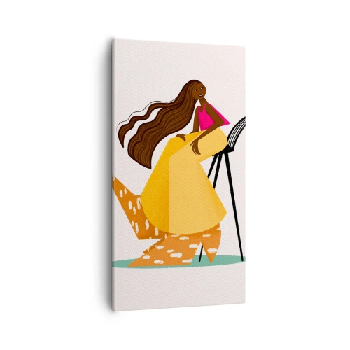 Canvas picture - Fashion Is Also Fun - 55x100 cm