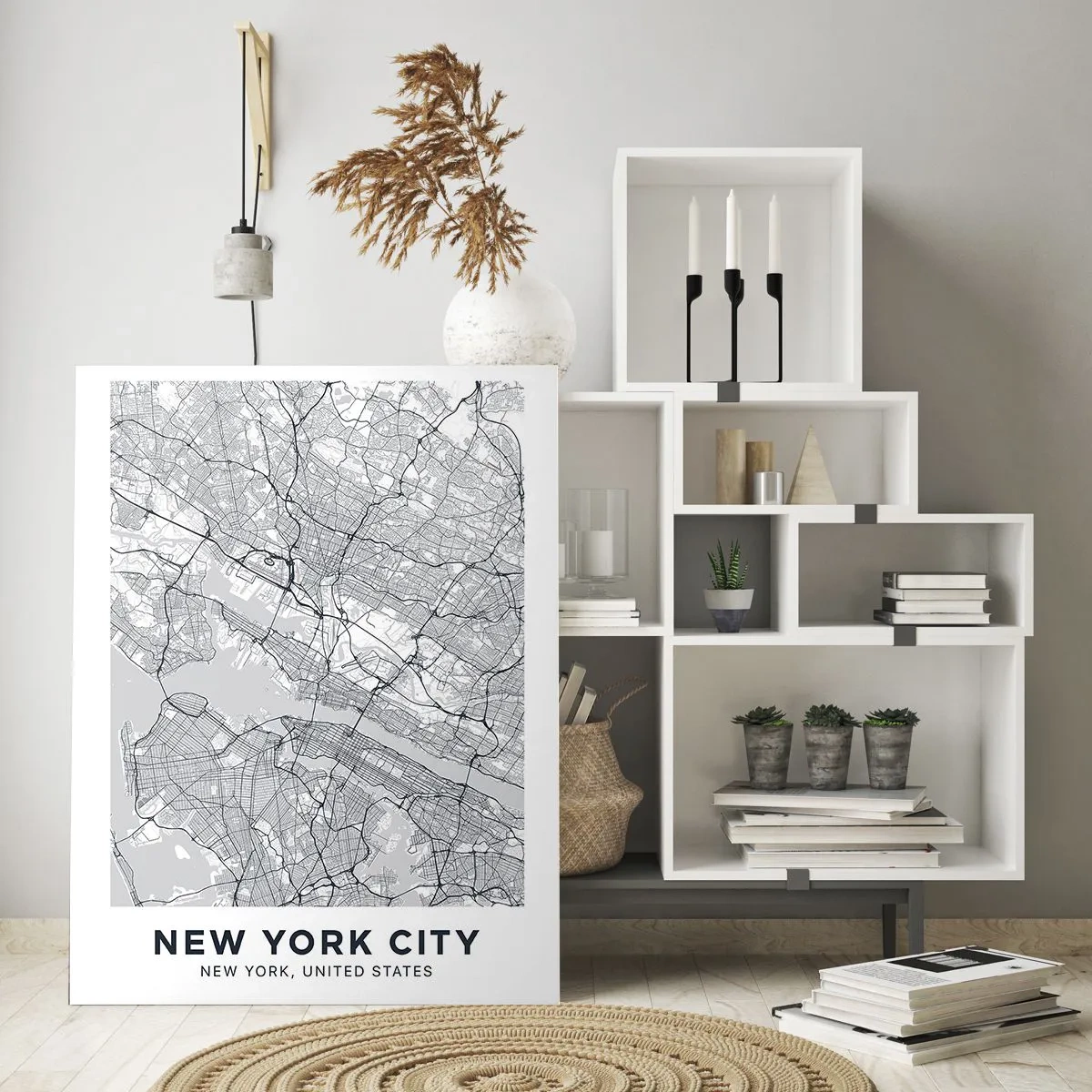 Glass picture - Anatomy of Metropolis - 50x70 cm