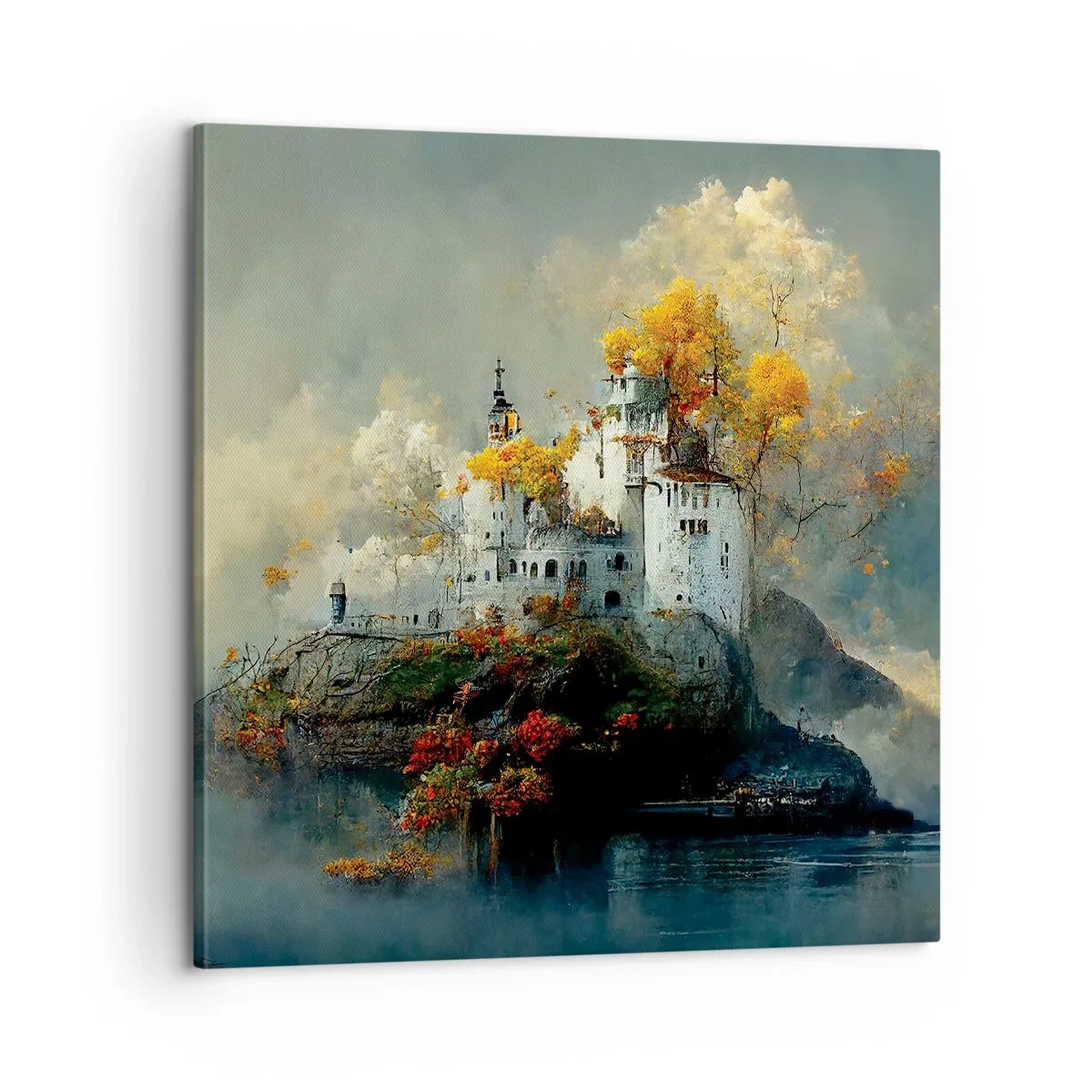 Canvas picture - Beginning of a Romantic Tale - 60x60 cm