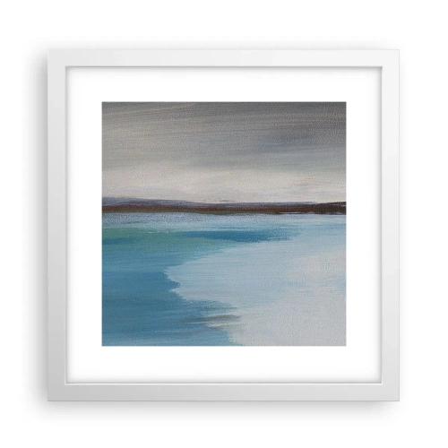 Poster in white frmae - Horizontal Landscape - 30x30 cm