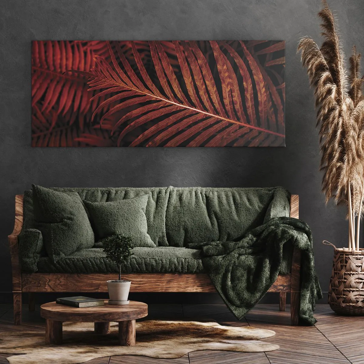 Canvas picture - Heat of Life - 120x50 cm