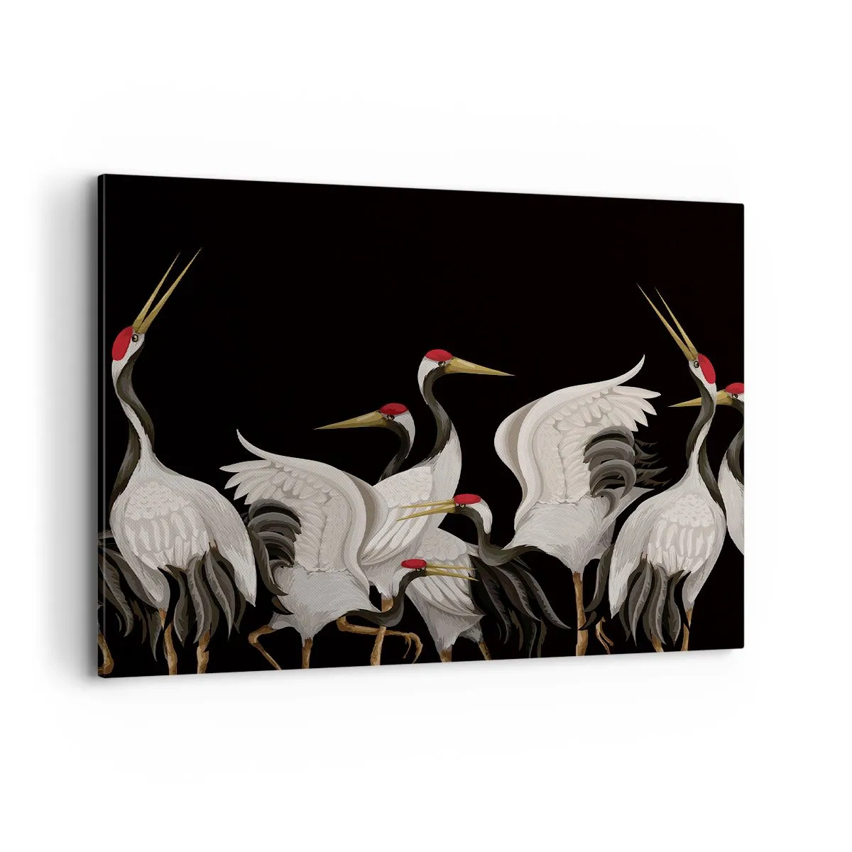 Canvas picture - Bird Affairs - 100x70 cm