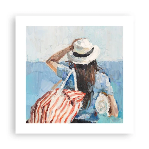 Poster - Welcome to Holiday - 40x40 cm