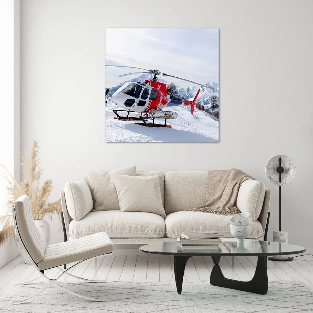 Glass picture - Always Ready - 60x60 cm