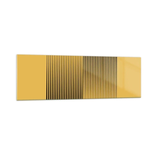 Glass picture - Square Opposites - 160x50 cm