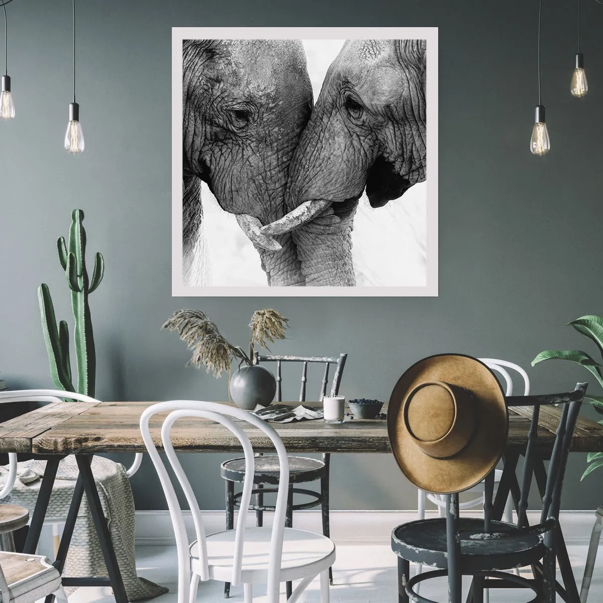 Poster - Hearty Confession - 60x60 cm