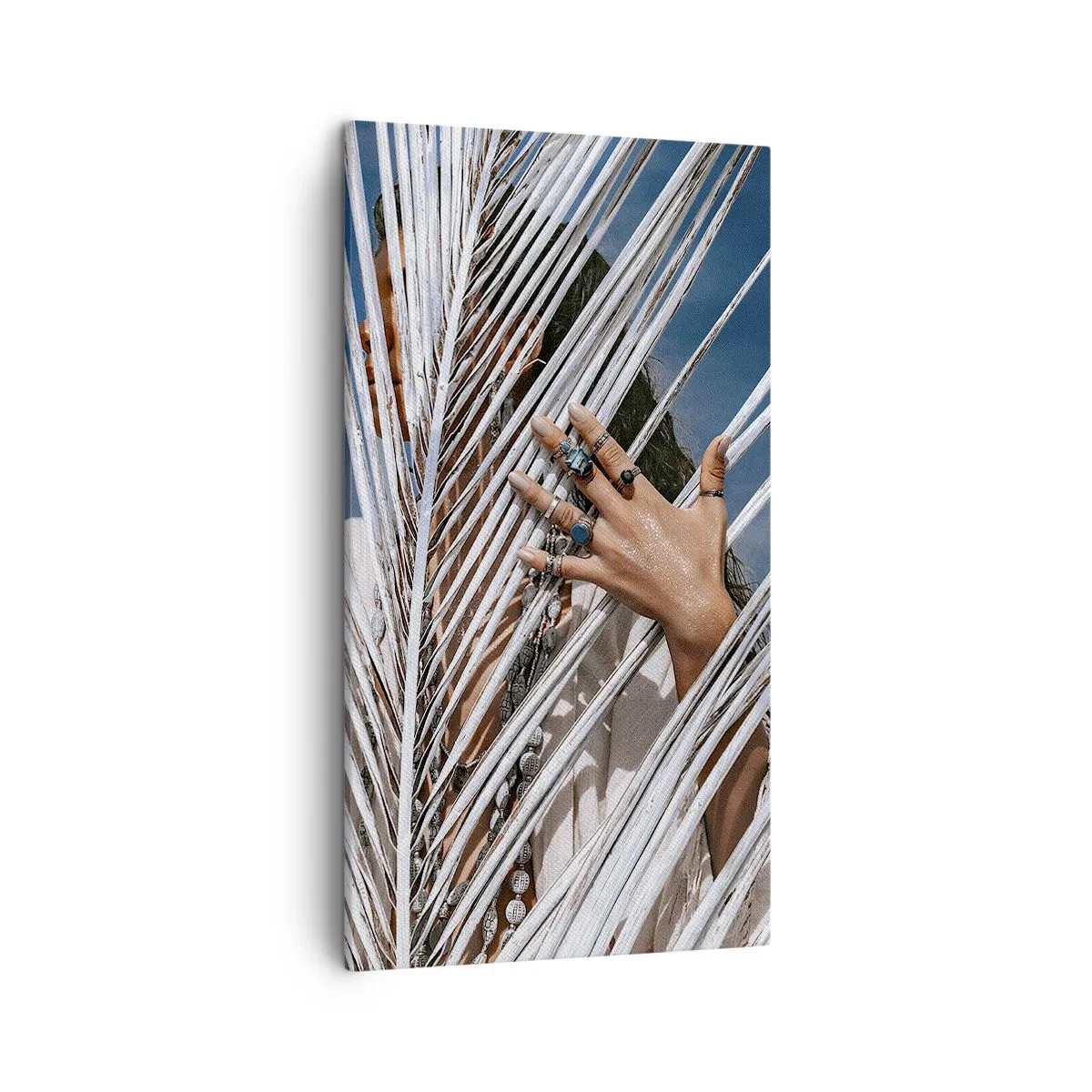 Canvas picture - Shaman's Girlfriend? - 45x80 cm