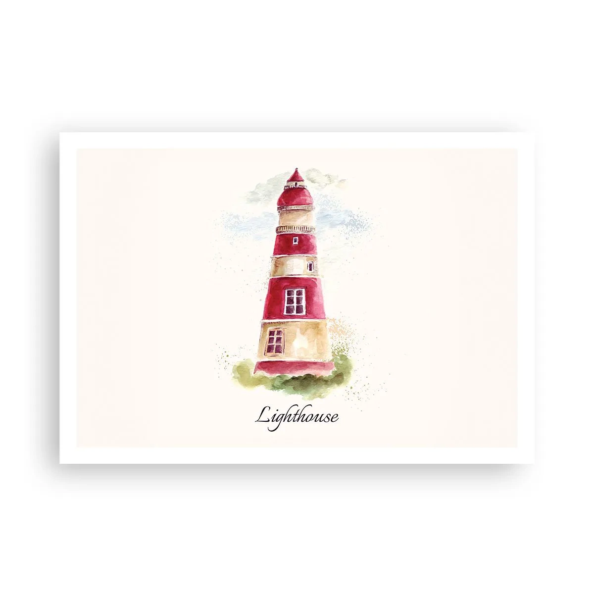 Poster - Around It the Weather Is Always Nice - 100x70 cm