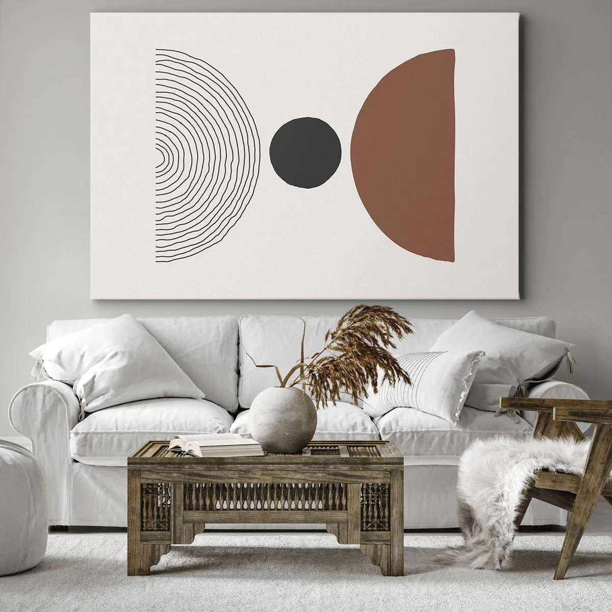 Canvas picture - In the Centre of Attention - 120x80 cm