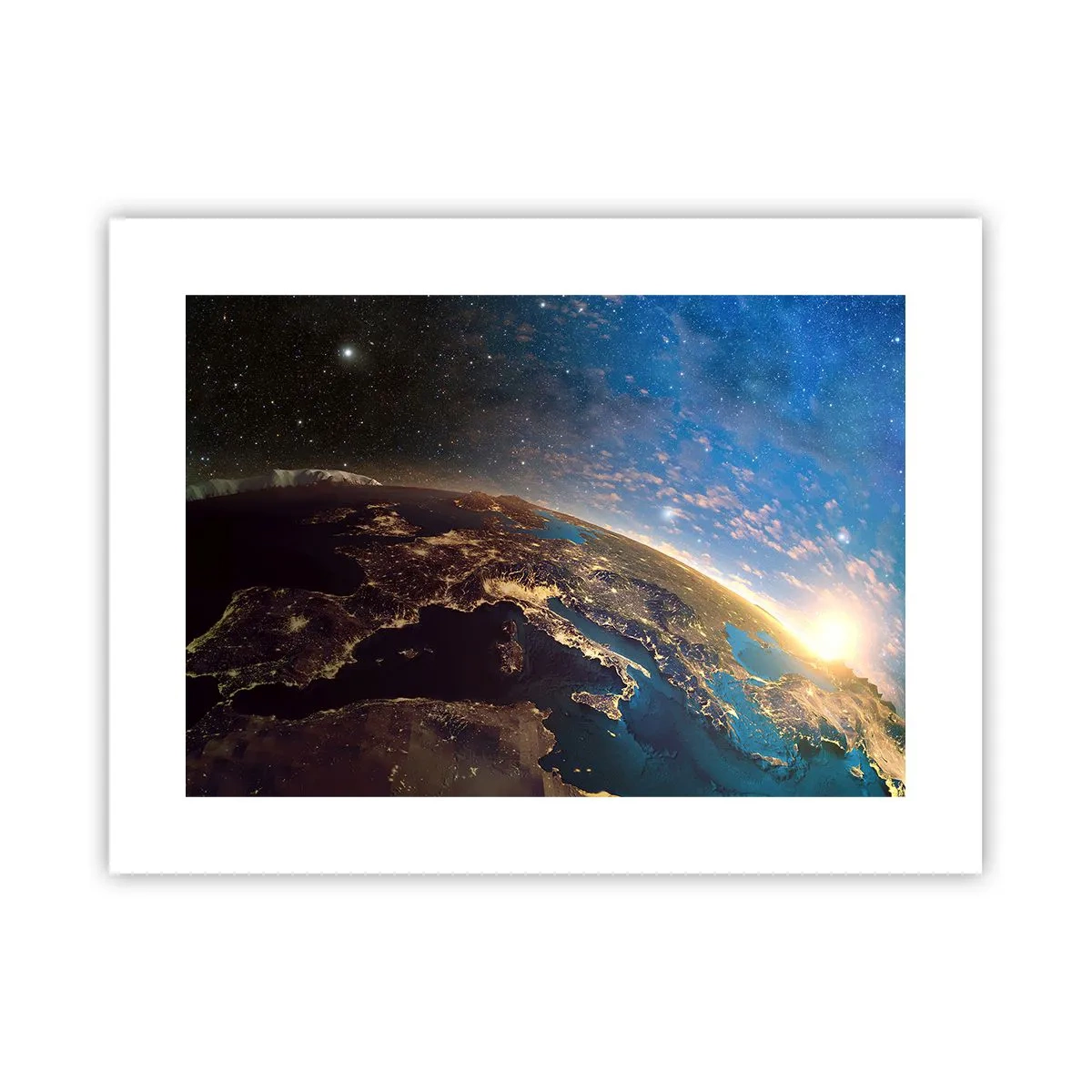 Poster - Let's Look at Each Other from a Distance - 40x30 cm