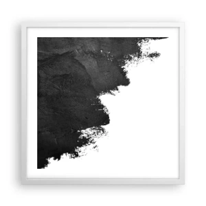 Poster in white frmae - Elements: Earth - 50x50 cm