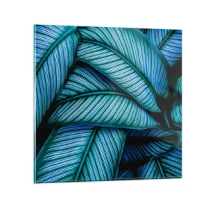 Glass picture - Lifelines - 70x70 cm