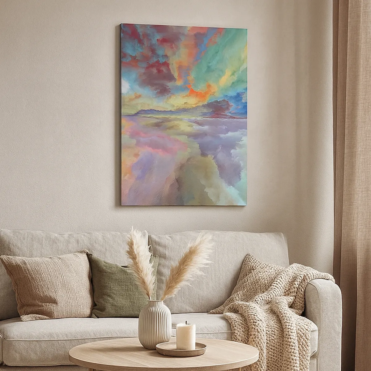 Canvas picture - Two Skies - 50x70 cm