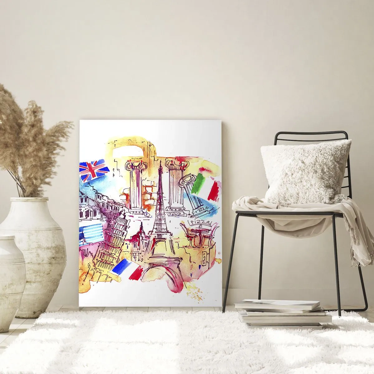 Glass picture - European Tour - 80x120 cm