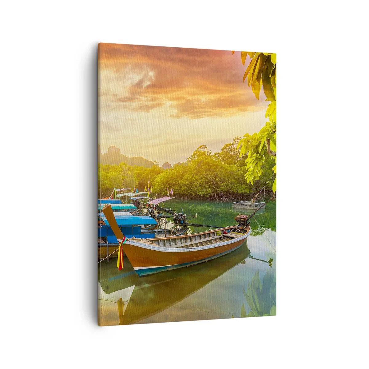 Canvas picture - At the Start of a Busy Day - 50x70 cm