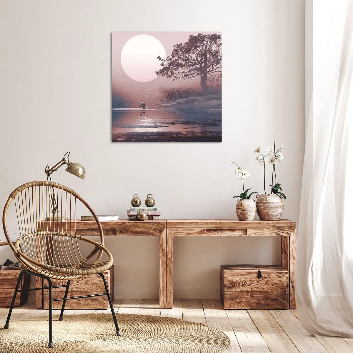 Canvas picture - Night Quirks - 30x30 cm