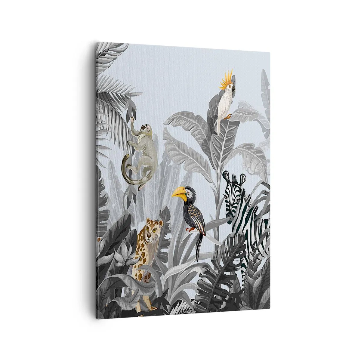 Canvas picture - African Fairy Tale - 50x70 cm