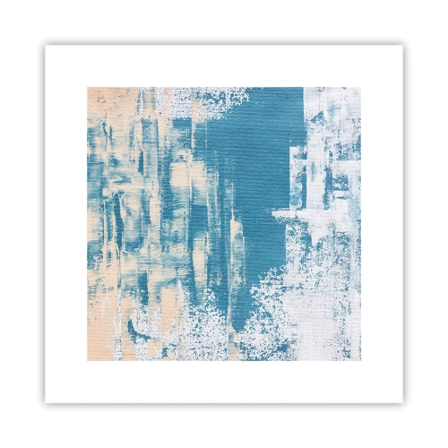Poster - Through an Icicle - 30x30 cm