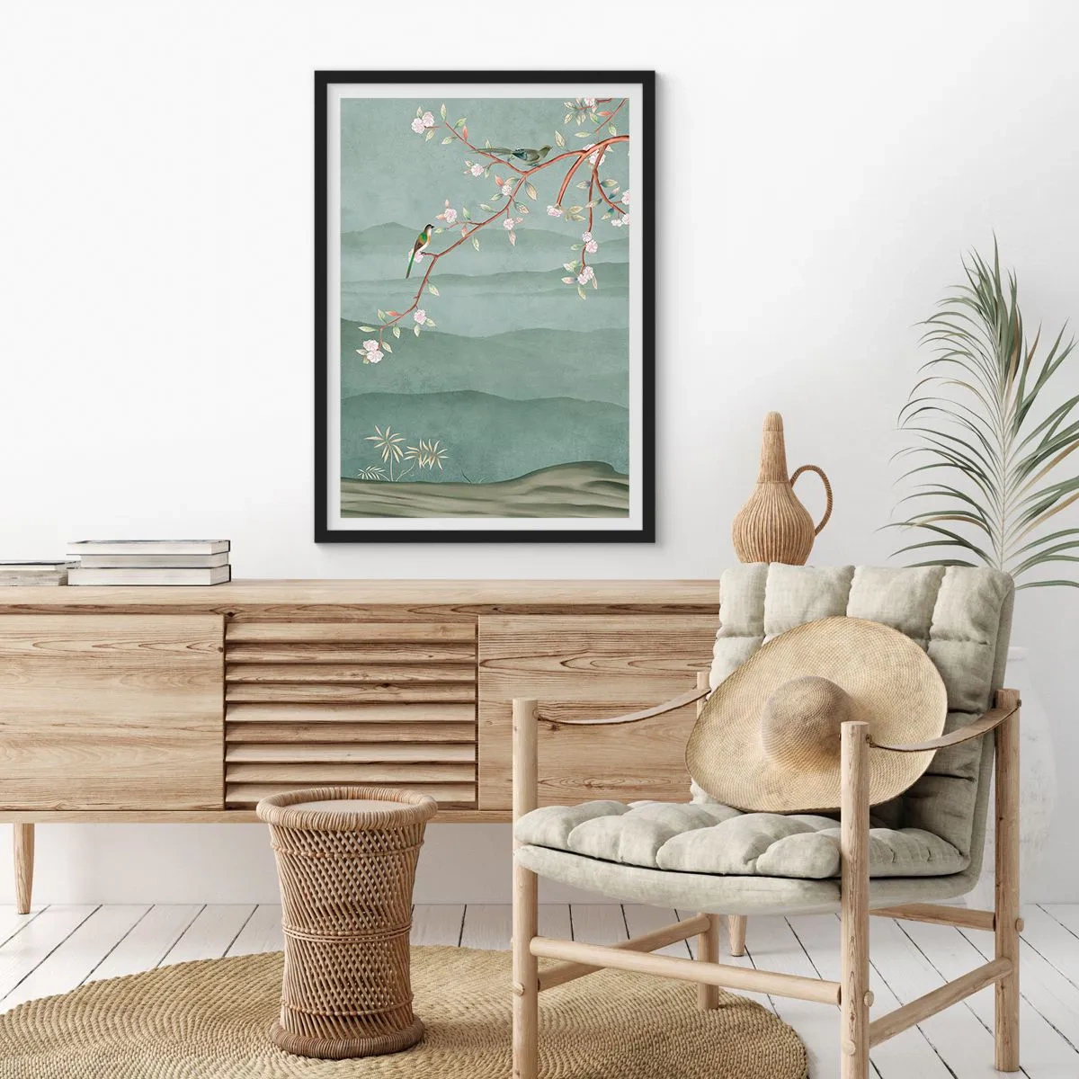 Poster in black frame - Spring, It Is You - 61x91 cm