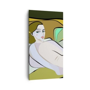 Canvas picture - Intimate Portrait - 55x100 cm