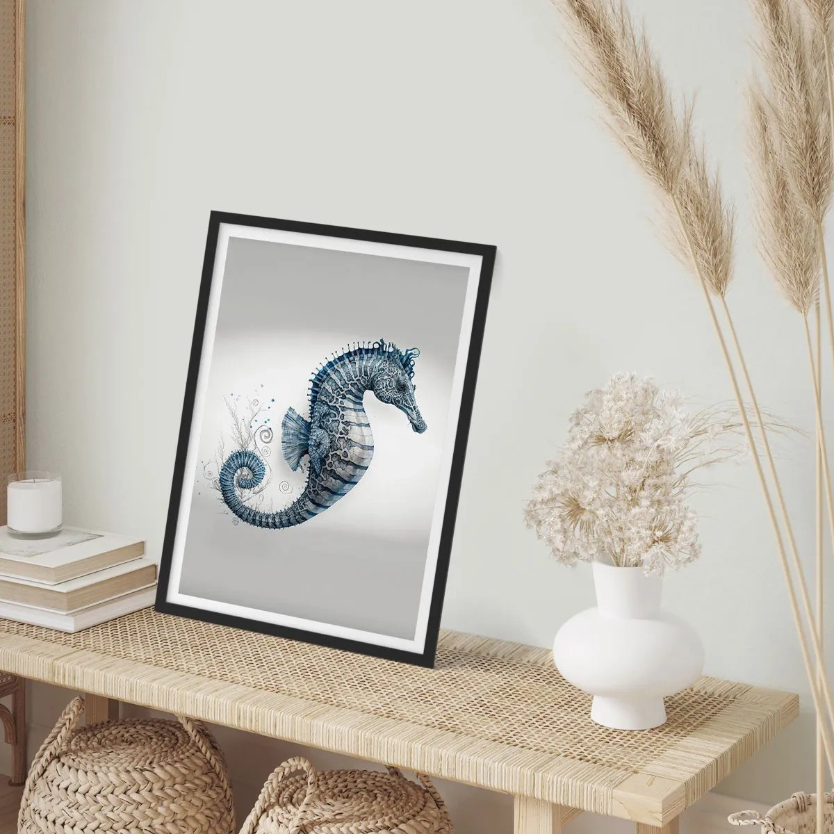 Poster in black frame - Subtle Joke of Nature - 61x91 cm