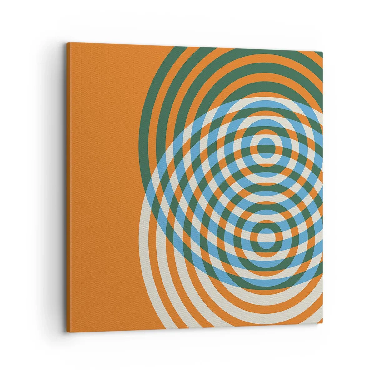Canvas picture - Abstract Variation on a Circle - 60x60 cm