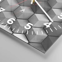 Clock face with numbers