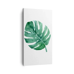 Canvas picture - Green Concept - 45x80 cm