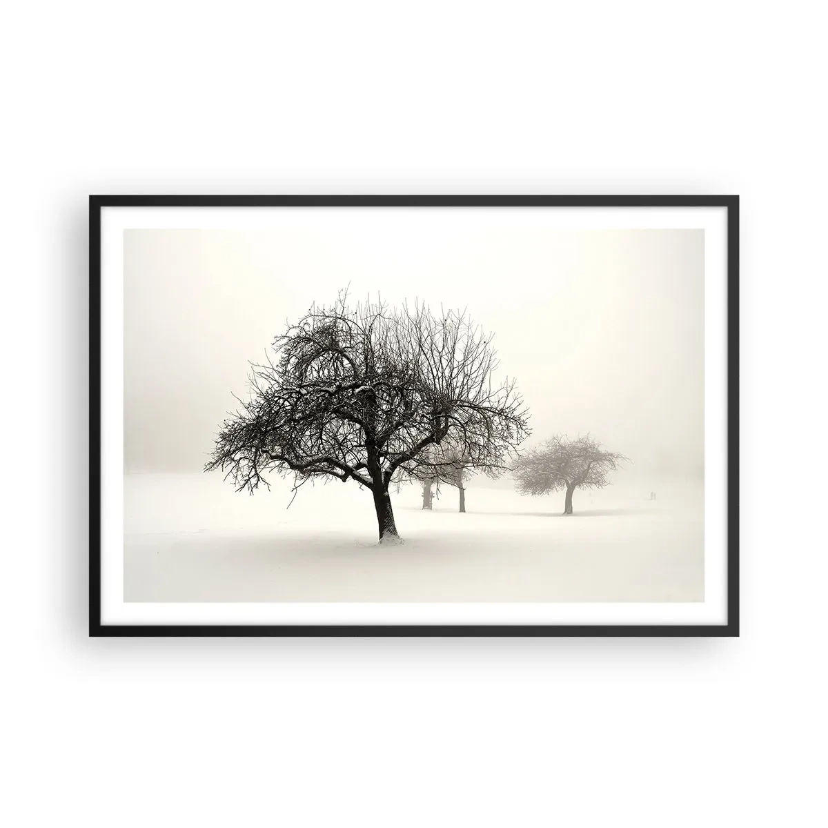 Poster in black frame - Winter Dream - 91x61 cm