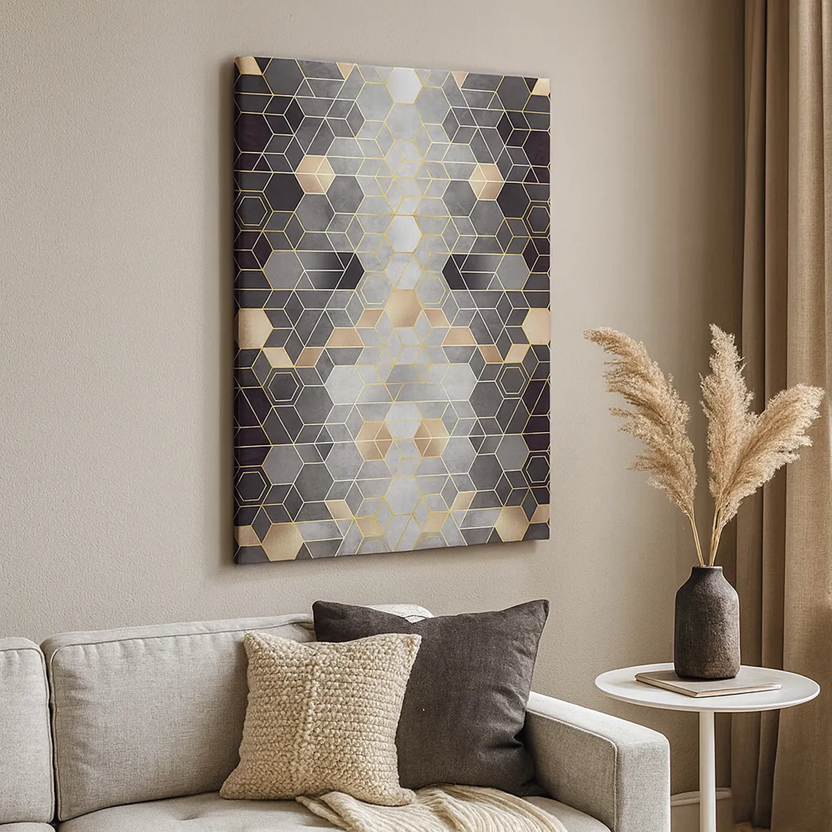 Canvas picture - Diamond Composition - 50x70 cm