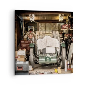 Canvas picture - Back to the Past - 70x70 cm