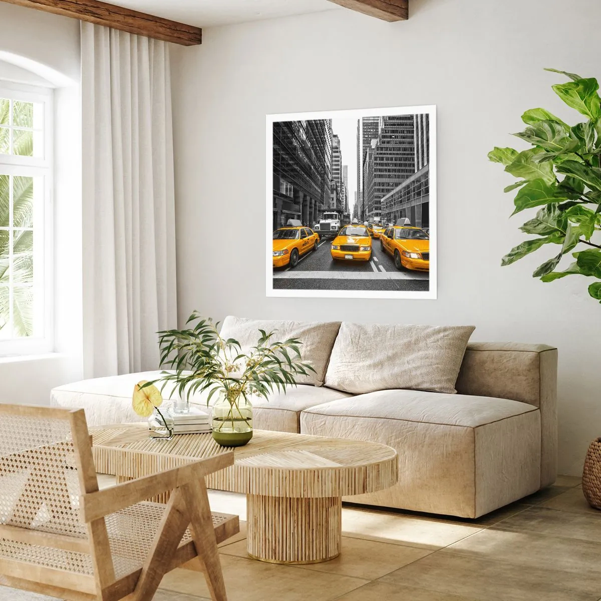 Poster - We Paint the City - 50x50 cm