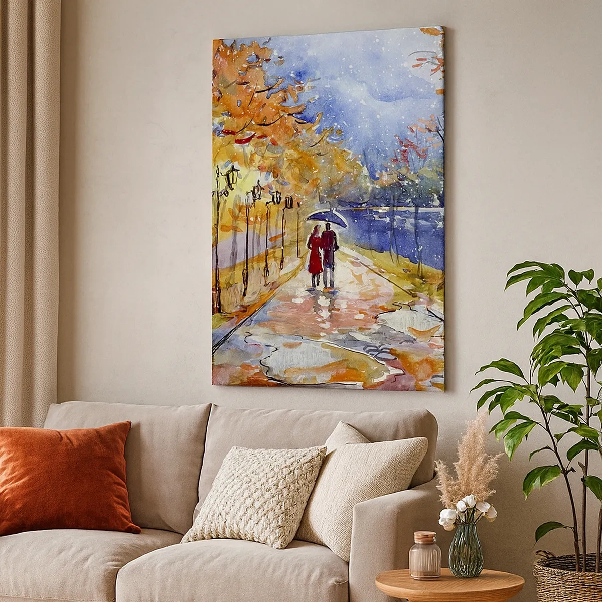 Canvas picture - Together to the Limit of Time - 50x70 cm