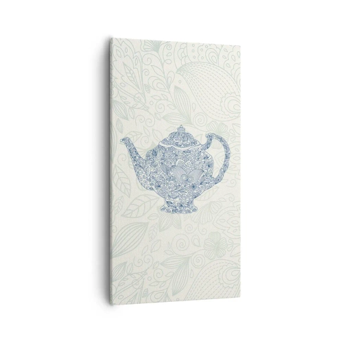 Canvas picture - Charm of Tea - 55x100 cm