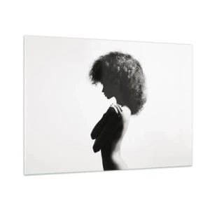 Glass picture - Like a Flower on a Thin Stem - 100x70 cm