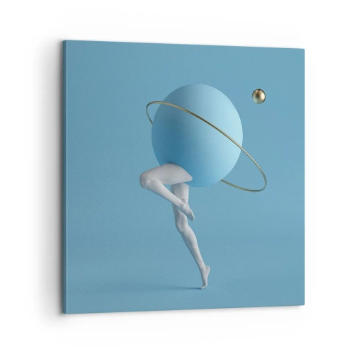 Canvas picture - And Planets Are Going Crazy - 60x60 cm