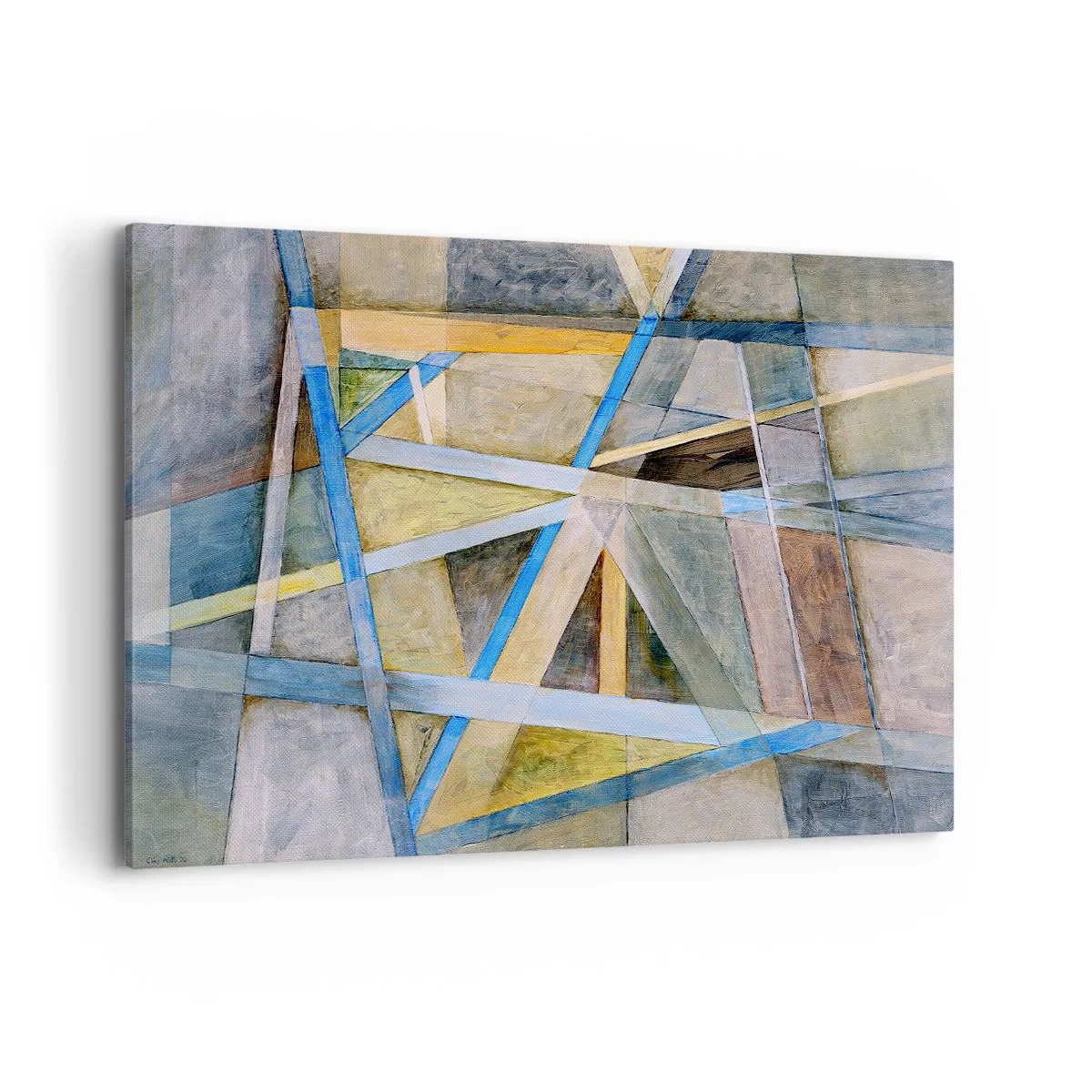 Canvas picture - Straight Or Slanted? - 120x80 cm