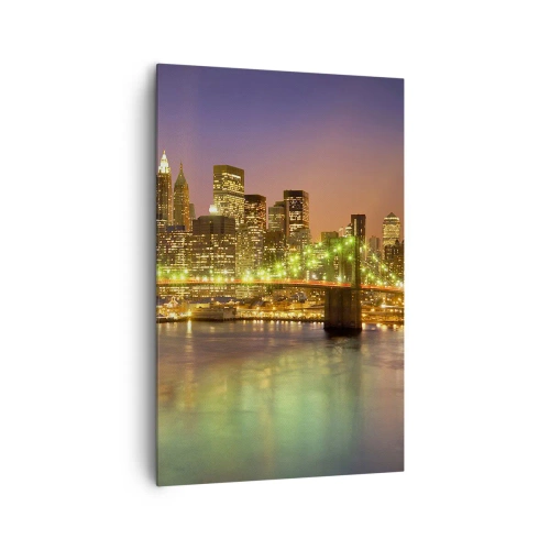 Canvas picture - Here Light is Always on - 80x120 cm