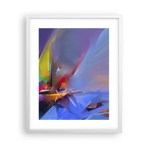 Poster in white frmae - Flew like s Bird - 40x50 cm