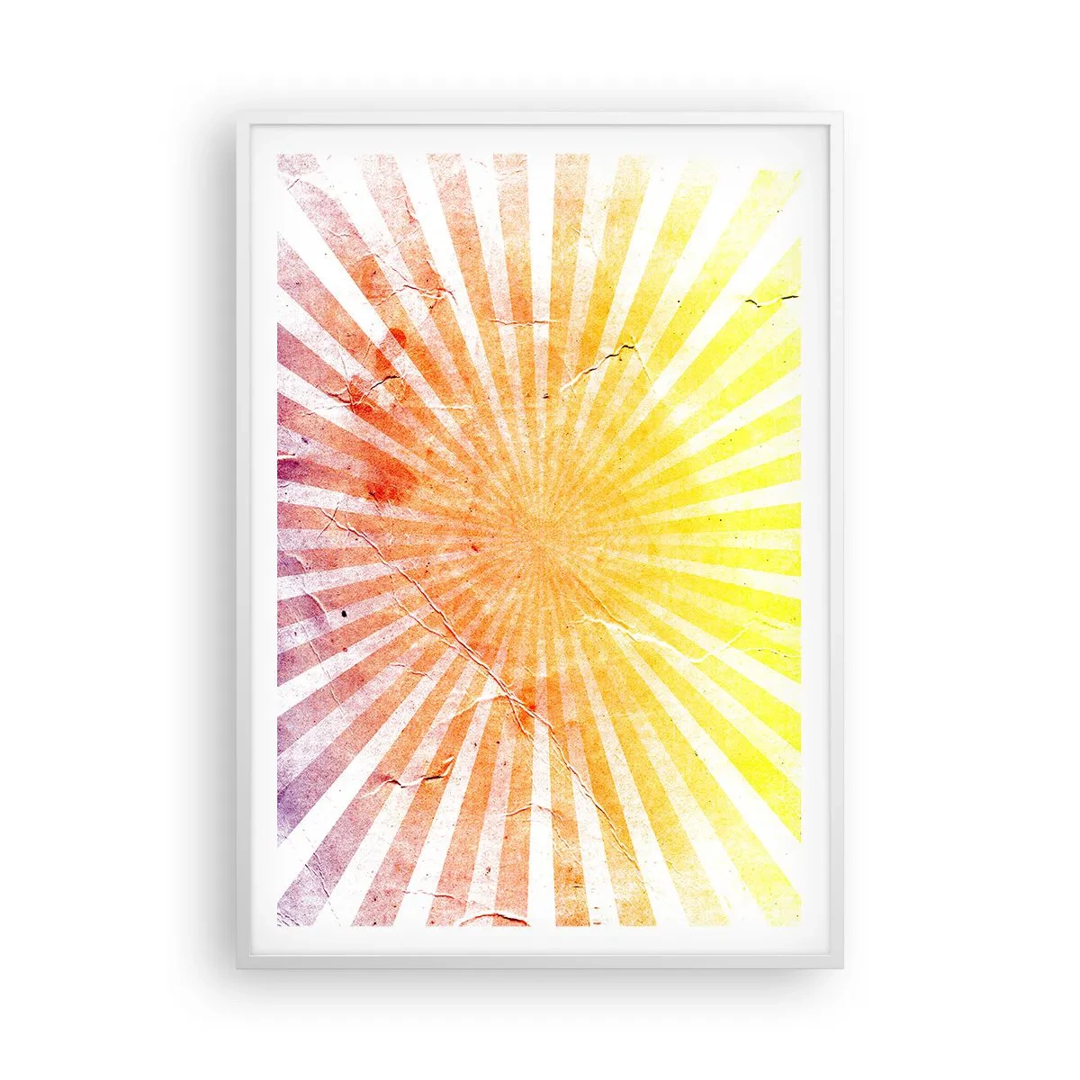 Poster in white frmae - Sunrises and Sunsets - 70x100 cm