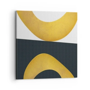 Canvas picture - First Of All: Gold - 70x70 cm