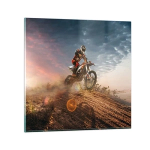 Glass picture - For Victory - 40x40 cm