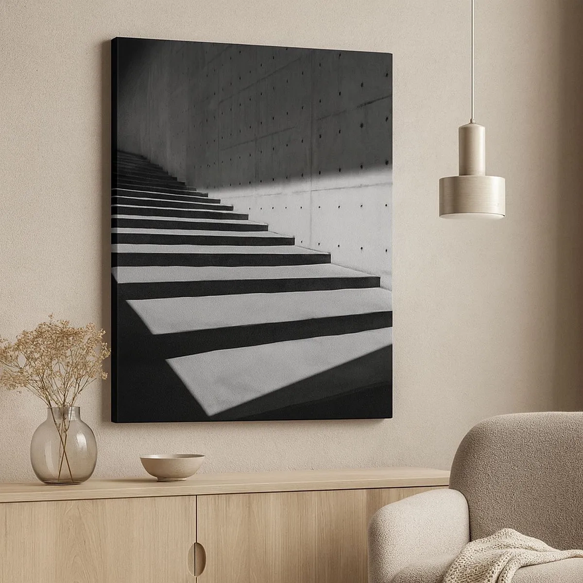 Canvas picture - Raw Beauty of Modernism - 30x30 cm
