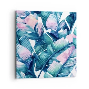 Canvas picture - In a Banana Grove - 70x70 cm