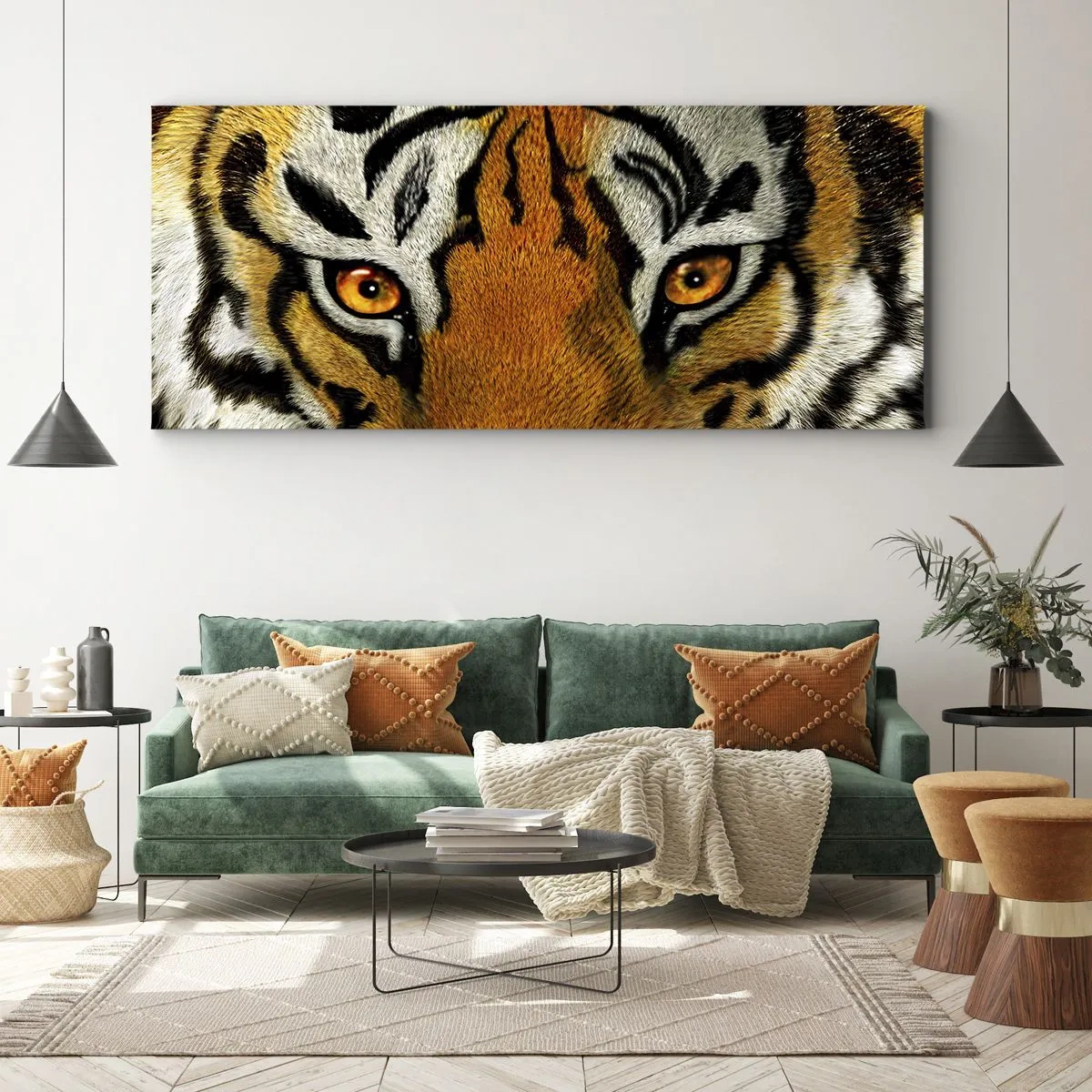 Canvas picture - Fearsome and Beautiful - 120x50 cm
