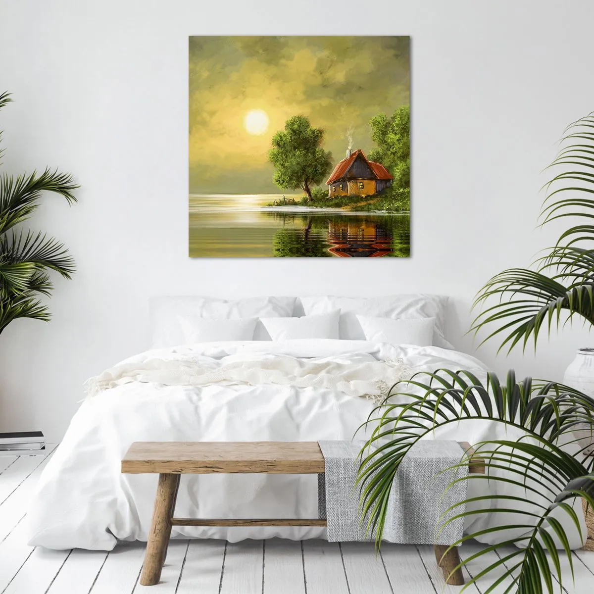 Canvas picture - Pretty As a Picture - 30x30 cm