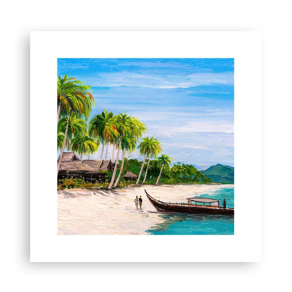 Poster - Exotic Dream - 30x30 cm