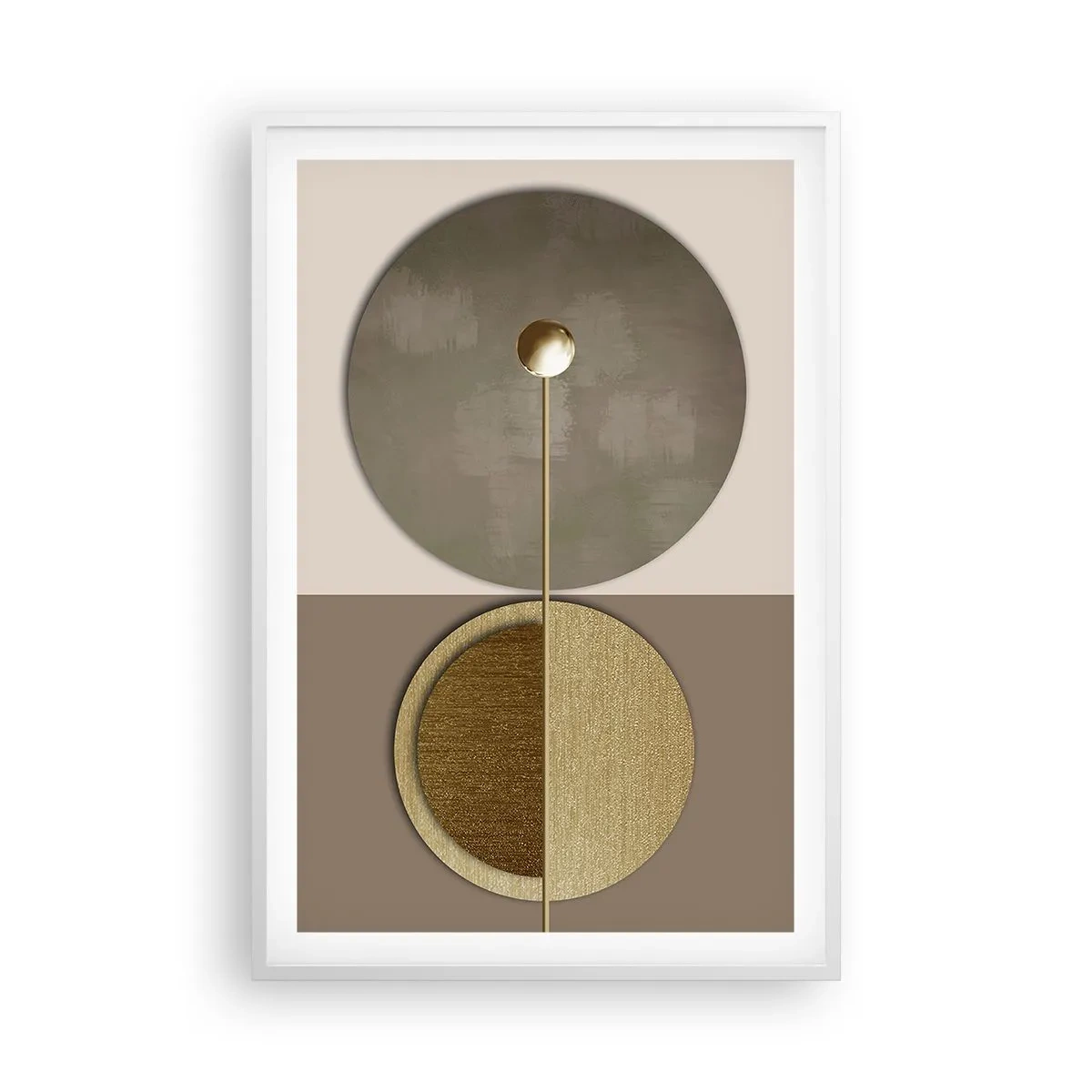 Poster in white frmae - Perfect Balance - 61x91 cm